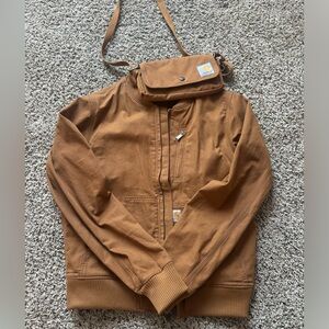 Carhartt Brown Bomber Jacket